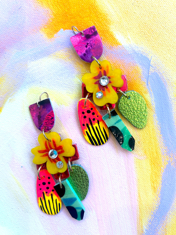Lost Spring Statement Earring