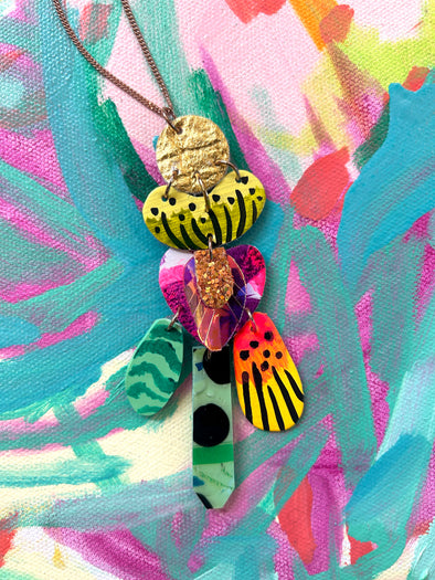 Whale Island Pendant Necklace