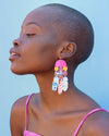 Sun Star Statement Earrings