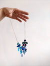 Soft Rain in a Cerulean Forest- Necklace